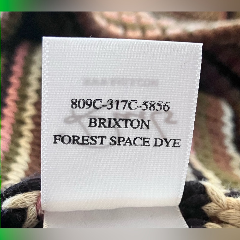 NWT RAILS Brixton Knit Sweater Vest Green/Brown/Pink Multi Forest Space Dye XL - Picture 14 of 16